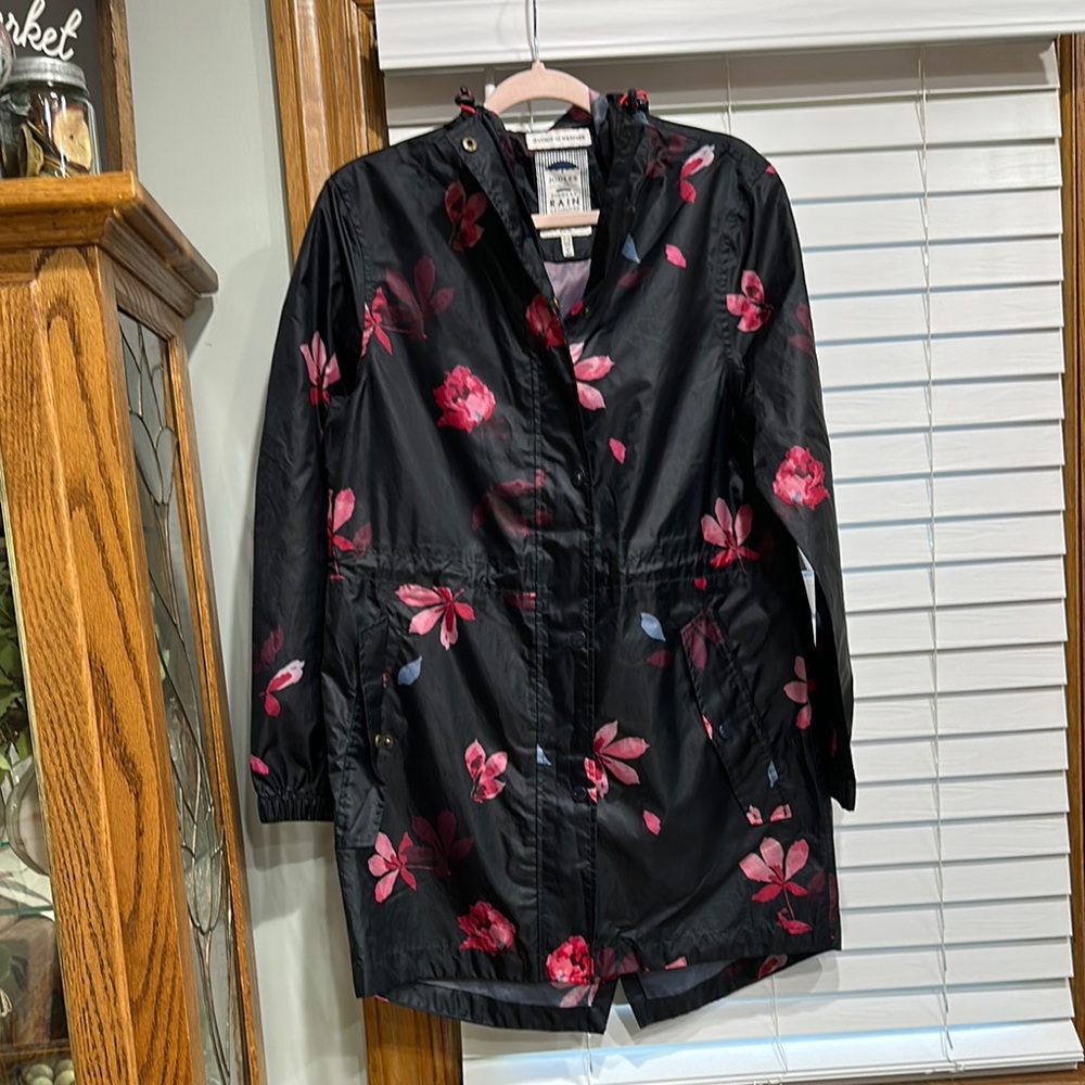 Floral Black Jacket